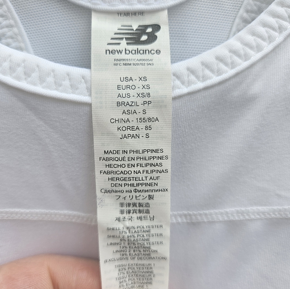 New Balance® for J.Crew tennis dress in white Size XS NWT - Picture 3 of 10